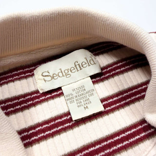 90's sedgefield ボーダー s/s ニットポロシャツ