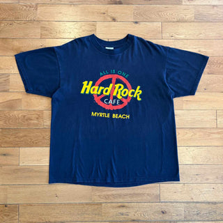 90's "made in USA" Hard Rock Cafe フェード プリント Tシャツ