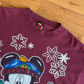 90's～ "made in USA" DISNEY ミッキー プリント Tシャツ
