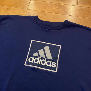 90's~ "MADE IN USA" adidas ロゴ スウェット シャツ