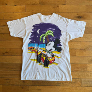 90's "made in USA" DISNEY ミッキー プリント Tシャツ