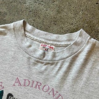 90s "made in USA" soft tee アニマル プリント Tシャツ