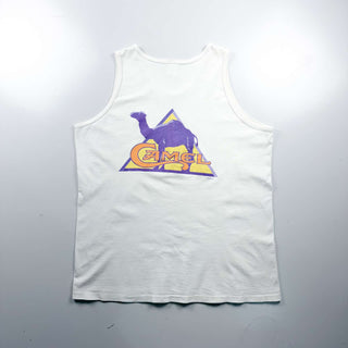 90's "made in USA" CAMEL バックプリント タンクトップ