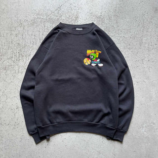 90's "MADE IN USA" TULTEX マービン・ザ・マーシャン 両面プリント スウェット