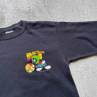 90's "MADE IN USA" TULTEX マービン・ザ・マーシャン 両面プリント スウェット