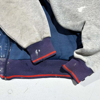 80's NIKE ペンキ ボロ フルジップ ブルゾンタイプ スウェット シャツ