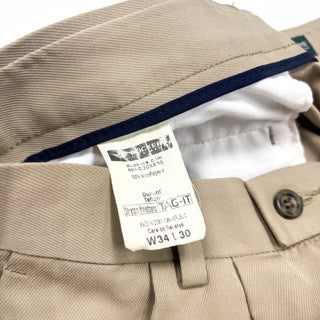 00's HAGGAR レーヨン 2タック スラックス