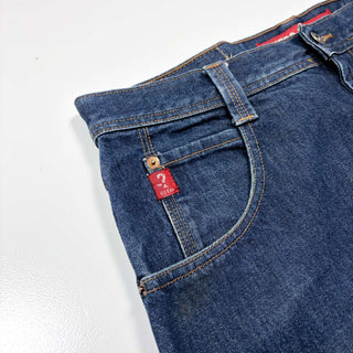 00's "made in BRAZIL" guess jeans 濃紺 デニム スケーターショーツ