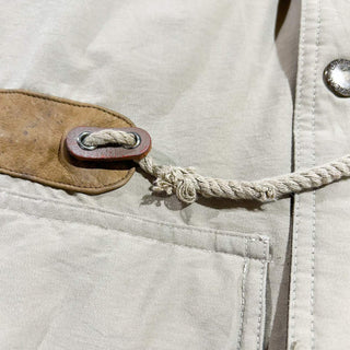 90's London Fog ライナー付 ドローコード ダブルジップ ミドルコート