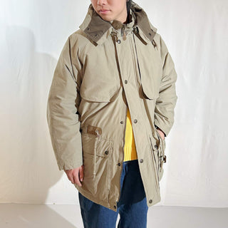 90's London Fog ライナー付 ドローコード ダブルジップ ミドルコート