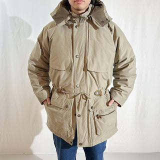 90's London Fog ライナー付 ドローコード ダブルジップ ミドルコート