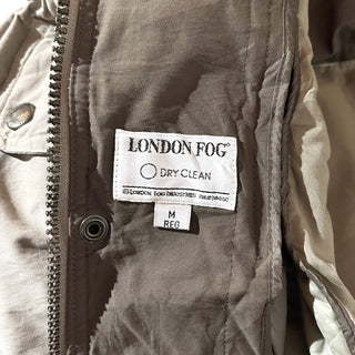 90's London Fog ライナー付 ドローコード ダブルジップ ミドルコート