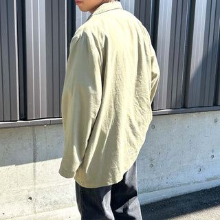 90's SAG HARBOR ポリエステル×レーヨン オリーブ パッドレス イージー テーラード ジャケット