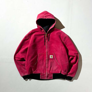 90's～ Carhartt 裏メッシュ フェード ダック アクティブ ジャケット