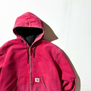 90's～ Carhartt 裏メッシュ フェード ダック アクティブ ジャケット