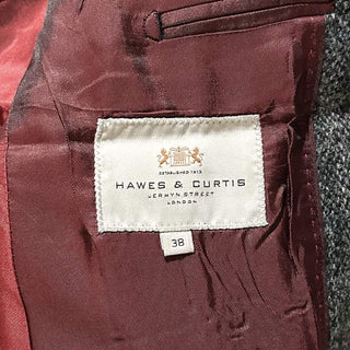 90's "made in PORTUGAL" Harris Tweed ヴァージンウール ツイード テーラード ジャケット