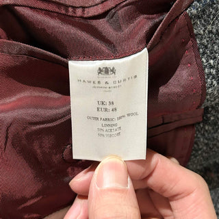 90's "made in PORTUGAL" Harris Tweed ヴァージンウール ツイード テーラード ジャケット