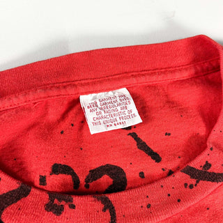 90's "made in USA" フラワー オールオーバー プリント Tシャツ