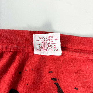 90's "made in USA" フラワー オールオーバー プリント Tシャツ