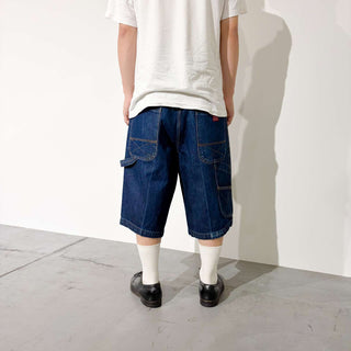 00's "made in BRAZIL" guess jeans 濃紺 デニム スケーターショーツ