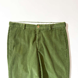～00's Brooks Brothers モスグリーン 細畝 コーデュロイ パンツ