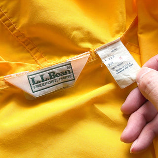 80's L.L.Bean "made in USA" イエロー アノラック ジャケット