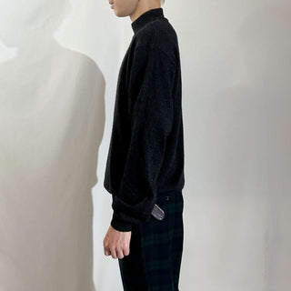 00's "made in ITALY" FENZIA メリノウール混 ハイゲージ ハイネック ニット セーター