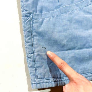 60's～70's "棒TALON" フェード キルティング ベスト