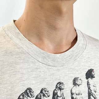 90's "made in USA" ONEITA "THE EVOLUTION OF SKIING." 両面プリント Tシャツ