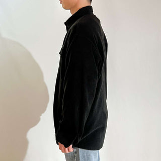 00's Wrangler ブラック L/Sフリースシャツ