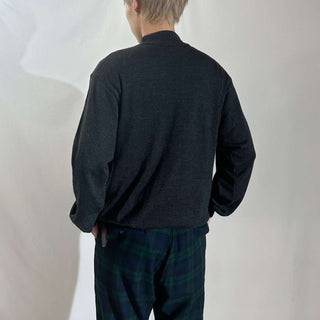 00's "made in ITALY" FENZIA メリノウール混 ハイゲージ ハイネック ニット セーター