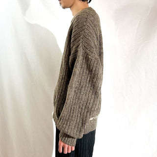 ～90's "made in ITALY" ウール×アルパカ メランジ ニット セーター