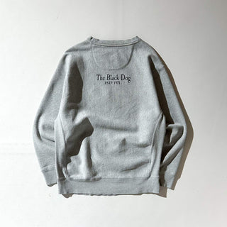 00's the black dog リバースウィーブタイプ アニマル 両面プリント スウェット シャツ