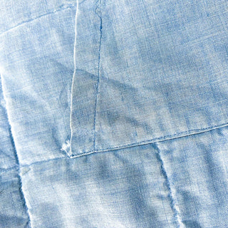 60's～70's "棒TALON" フェード キルティング ベスト