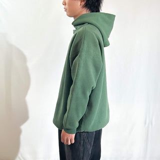 80's "made in USA" RUSSELL ボロ ペンキ ダブルフェイス スナップ スウェット パーカ