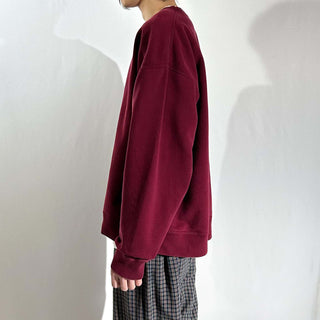 00's GEAR 染み込みプリント カレッジ スウェット シャツ