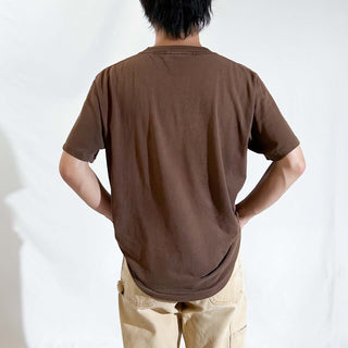 90's "made in USA" changes "Huh?" フェード ワイリーコヨーテ キャラクター プリント Tシャツ