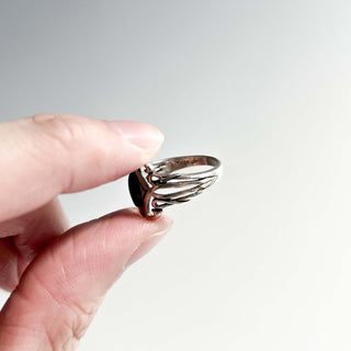 silver925 カラーストーン リング