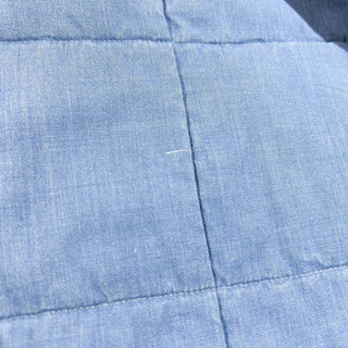 60's～70's "棒TALON" フェード キルティング ベスト