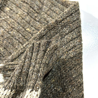 ～90's "made in ITALY" ウール×アルパカ メランジ ニット セーター