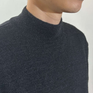 00's "made in ITALY" FENZIA メリノウール混 ハイゲージ ハイネック ニット セーター