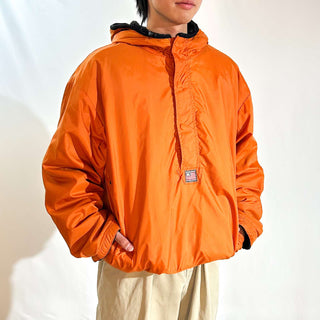 90's～00's RALPH LAUREN POLO JEANS CO. ナイロン×フリース リバーシブル アノラック ジャケット