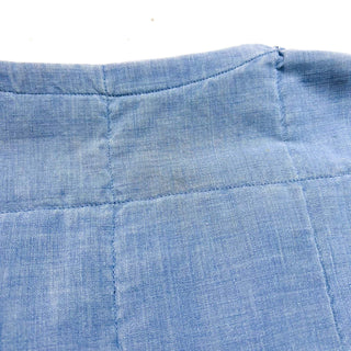 60's～70's "棒TALON" フェード キルティング ベスト