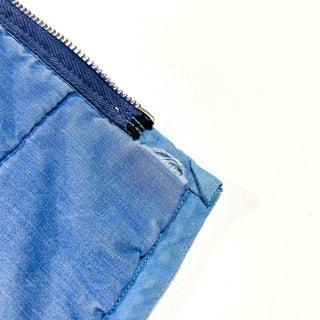 60's～70's "棒TALON" フェード キルティング ベスト