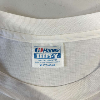 90's "made in USA" Hanes 英字 プリント Tシャツ