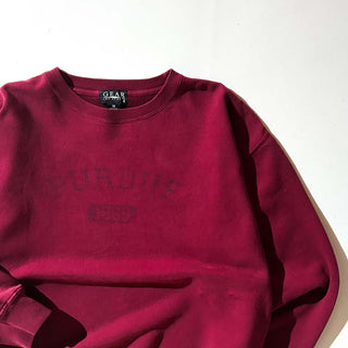 00's GEAR 染み込みプリント カレッジ スウェット シャツ