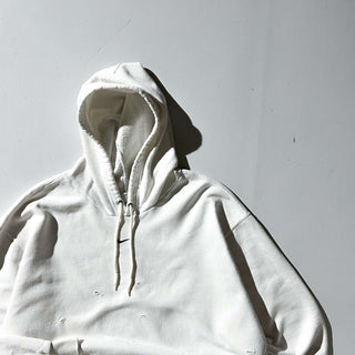 00's NIKE ボロ センタースウッシュ スウェット パーカ