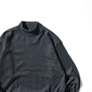 00's "made in ITALY" FENZIA メリノウール混 ハイゲージ ハイネック ニット セーター