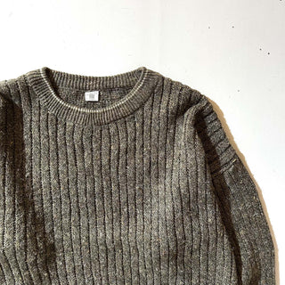 ～90's "made in ITALY" ウール×アルパカ メランジ ニット セーター