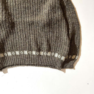～90's "made in ITALY" ウール×アルパカ メランジ ニット セーター